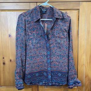 LUCKY BRAND Silk Blouse